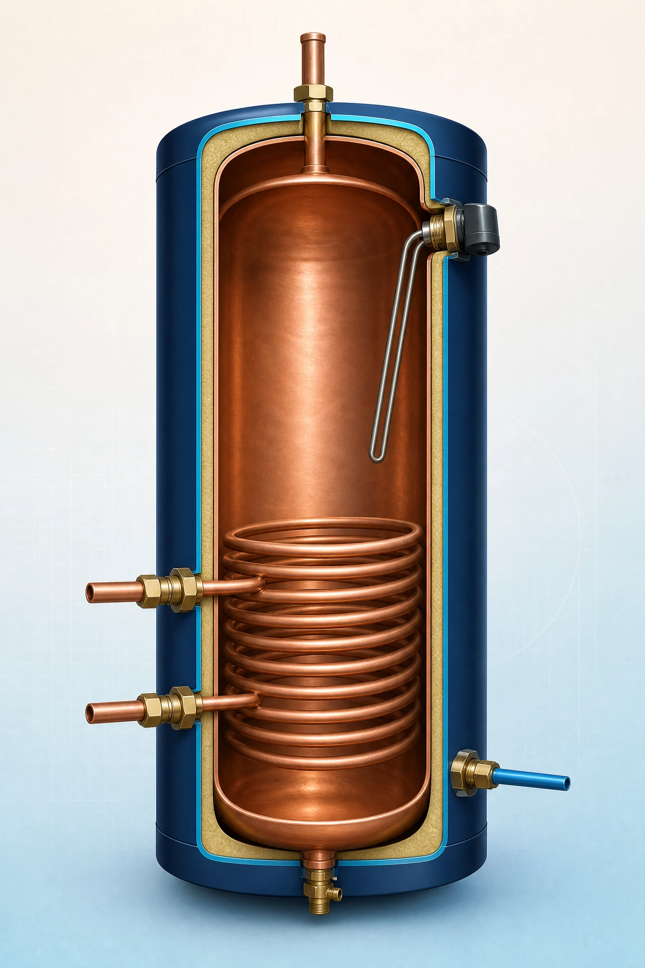 Hot Water Cylinders & Loft Tanks — Flow Right Plumbing, Ashford Kent
